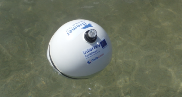 Monitoring campaigns in the French West Indies: New buoys have been dropped to study marine currents